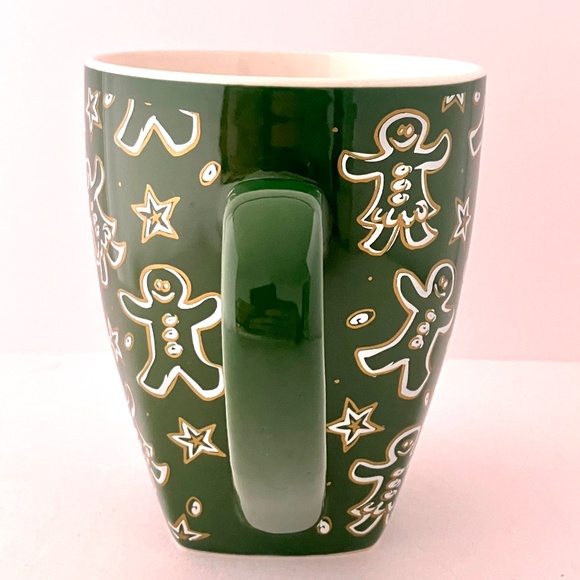Gingerbread Men, Women & Stars Barista Mug 2001 Starbucks, New with Original Box - Picture 6 of 13